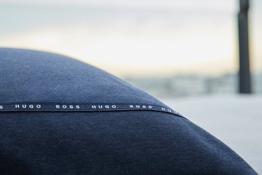 Fronha Boss Sense Hugo Boss Home Marinho 50x75cm