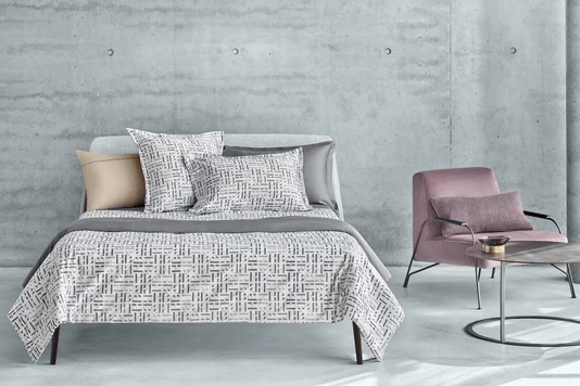 Fronha HB Monogram 300 Fios Hugo Boss Home Estampado 50 x 75 cm