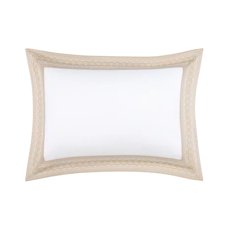Fronha Joyau 300 Fios Yves Delorme Branco 50cm x 75cm