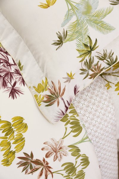 Fronha Laos 200 Fios Estampado Yves Delorme 50 x 75 cm