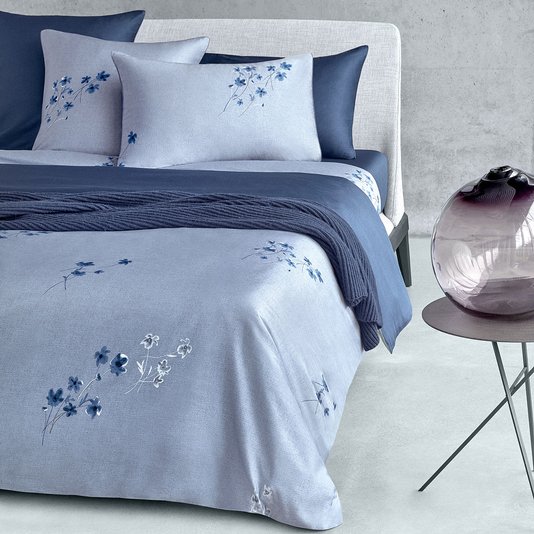Fronha Linen Flowers 300 Fios Hugo Boss Home Estampado 50 x 75cm