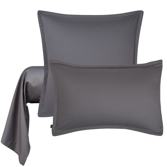 Fronha Loft 300 Fios Hugo Boss Home Carbono 50x75cm