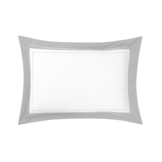 Fronha Lutece 300 Fios Yves Delorme Platino 50 x 75 cm