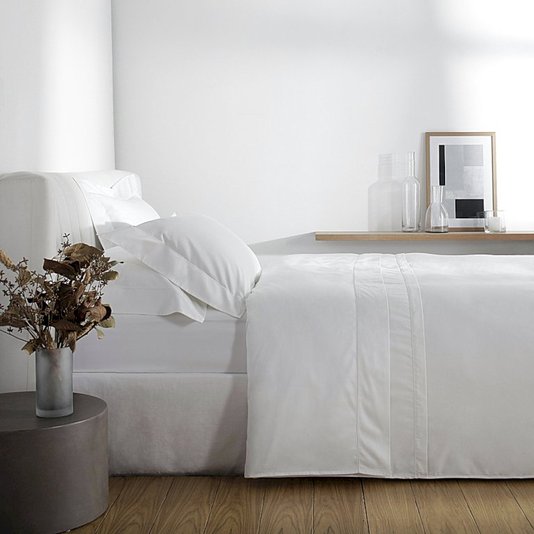 Fronha Modena 50X70CM 1000 Fios Buddemeyer Luxus Branco
