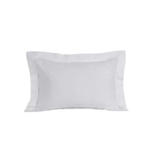 Fronha Siciliano 300 Fios Trussardi Branco 50cm x 70cm