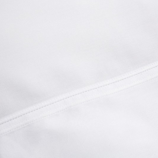 Fronha Triomphe 300 Fios Algodão Orgânico Yves Delorme Branco 50x75cm