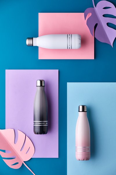 Garrafa De Hidratação Le Creuset Shell Pink 500 ml
