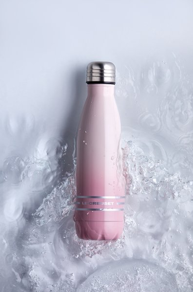 Garrafa De Hidratação Le Creuset Shell Pink 500 ml