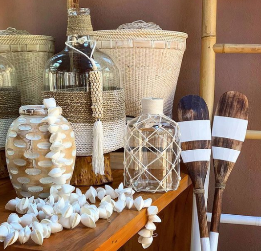 Garrafa Decorativa Gênoa H2O Thay Thay Natural 