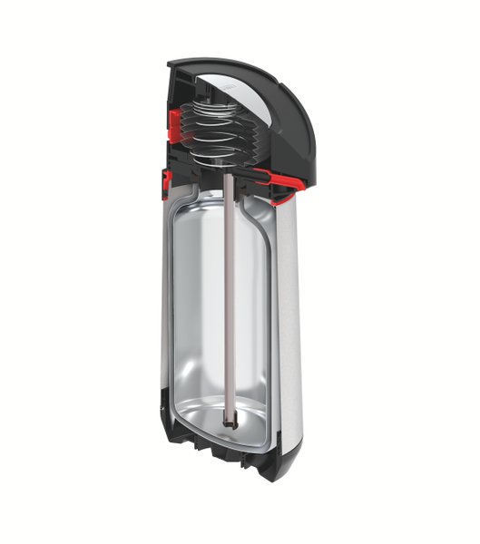 Garrafa Térmica com Bomba Exata Tramontina 1,2 L Preto
