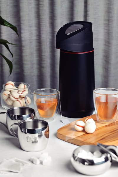Garrafa Térmica com Bomba Exata Tramontina 1,2 L Preto