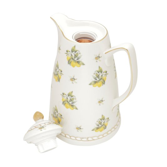Garrafa Térmica De Porcelana Lemon Rojemac 900ml