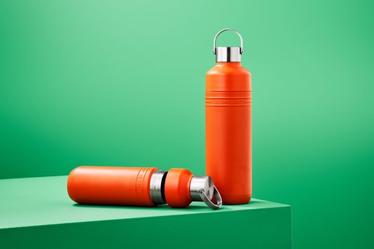 Garrafa Térmica On The Go Le Creuset Laranja 1L