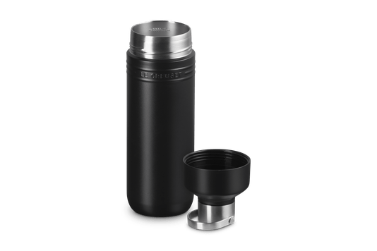 Garrafa Térmica On The Go Le Creuset Matte Black 1L