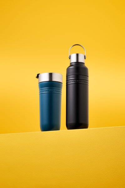 Garrafa Térmica On The Go Le Creuset Matte Black 1L