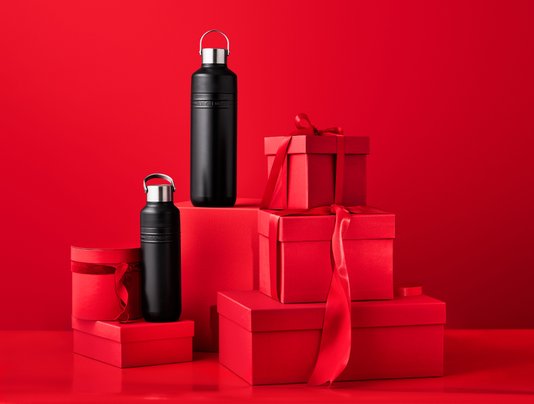 Garrafa Térmica On The Go Le Creuset Matte Black 1L