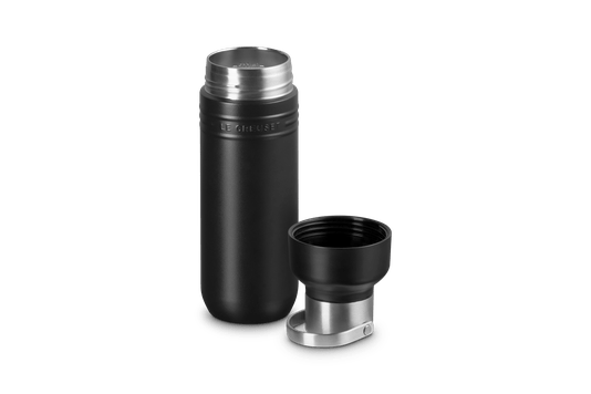 Garrafa Térmica On The Go Le Creuset Matte Black 500 ml