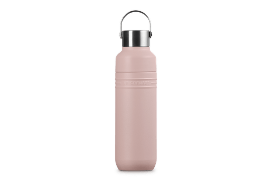Garrafa Térmica On The Go Le Creuset Shell Pink 500 ml