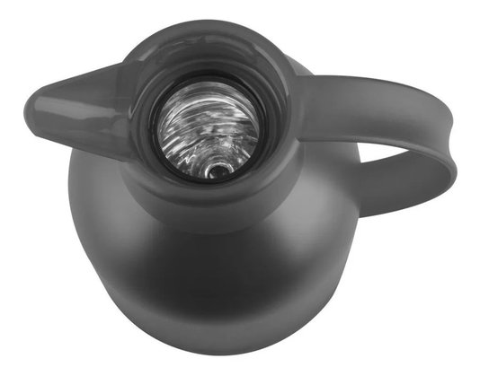 Garrafa Térmica Samba Quick Press Emsa Preto Translúcido 1 Litro