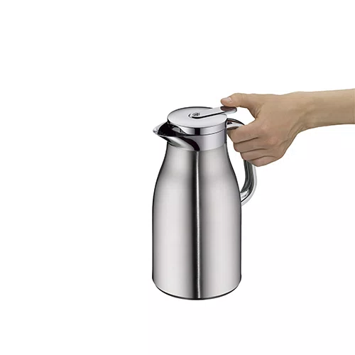 Garrafa Térmica Skyline em Aço Escovado Alfi 1 Litro