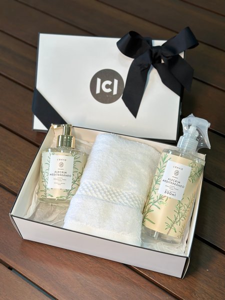 Gift Set Lavabo Alecrim Mediterrâneo