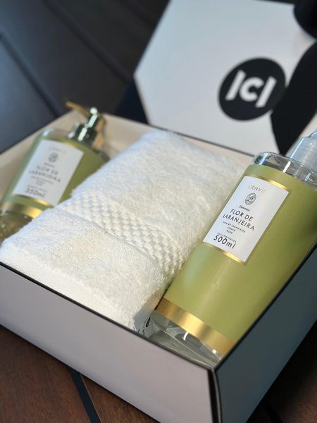 Gift Set Lavabo Flor de Laranjeira