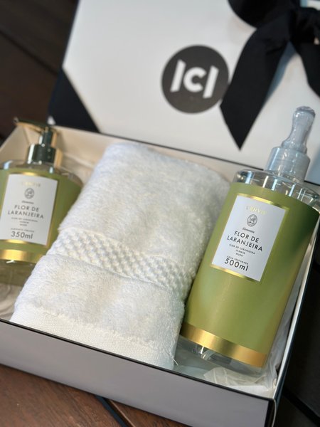 Gift Set Lavabo Flor de Laranjeira
