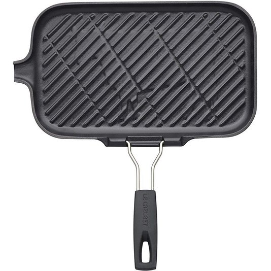 Grelha com Cabo Removível Le Creuset Matte Black 34 cm
