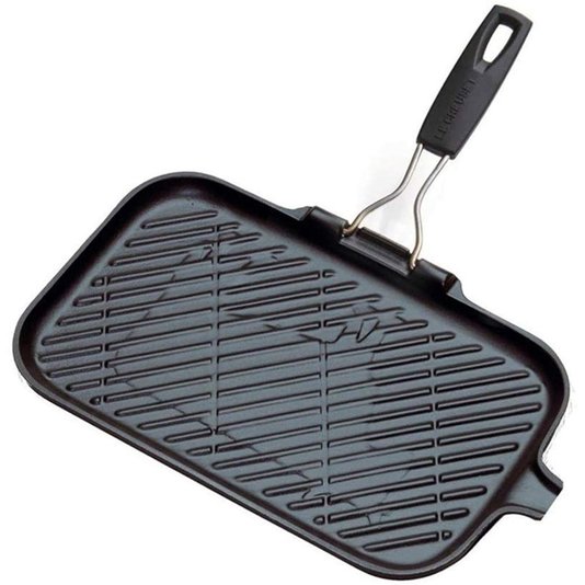Grelha com Cabo Removível Le Creuset Matte Black 34 cm