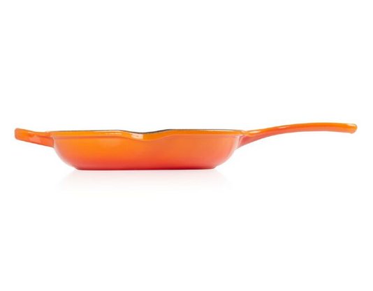 Grelha Oval Signature Le Creuset Laranja 32 cm
