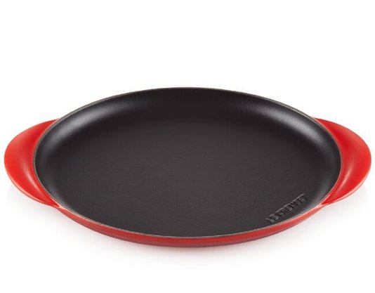 Grelha Oval Tradition Le Creuset Vermelho 31cm 