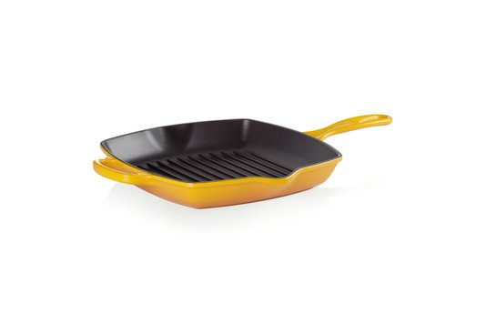 Grelha Quadrada Ferro Fundido Signature Le Creuset Nectar 26 cm