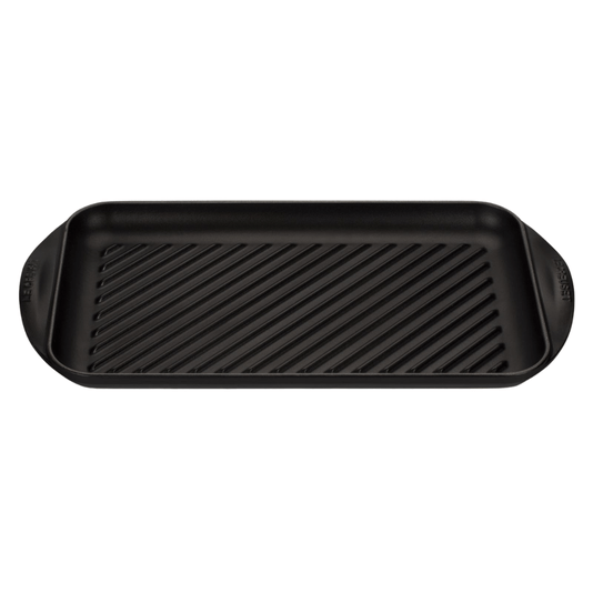 Grelha Tradition Extra Grande Le Creuset Matte Black 40 cm