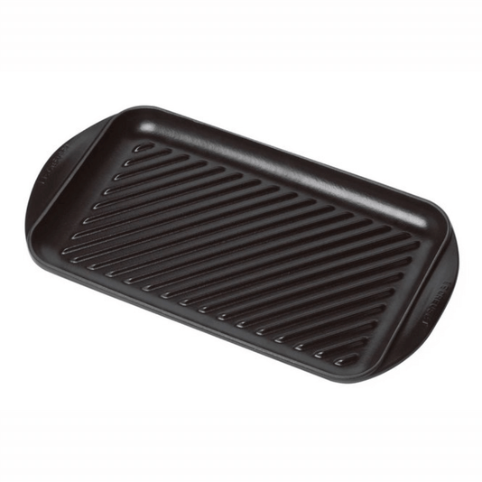 Grelha Tradition Extra Grande Le Creuset Matte Black 40 cm