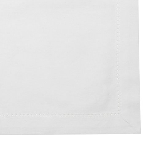 Guardanapo Algodão Ponto Ajour Royal Branco 40x40cm