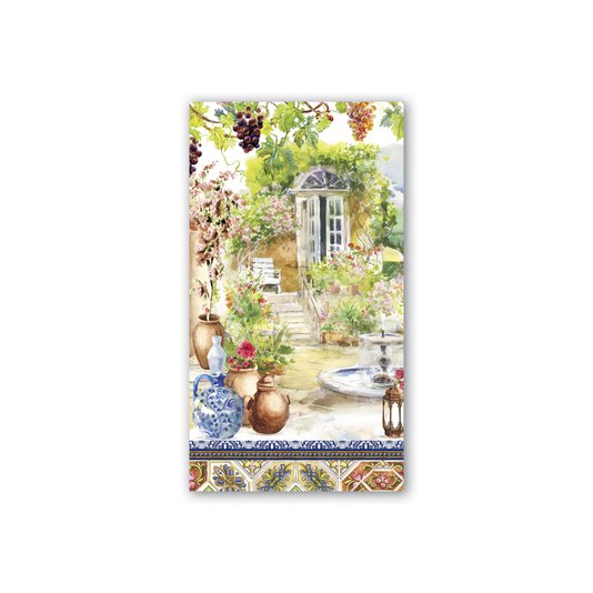 Guardanapo de Papel Hostess Tuscan Terrace Michel Design 20 x 11cm