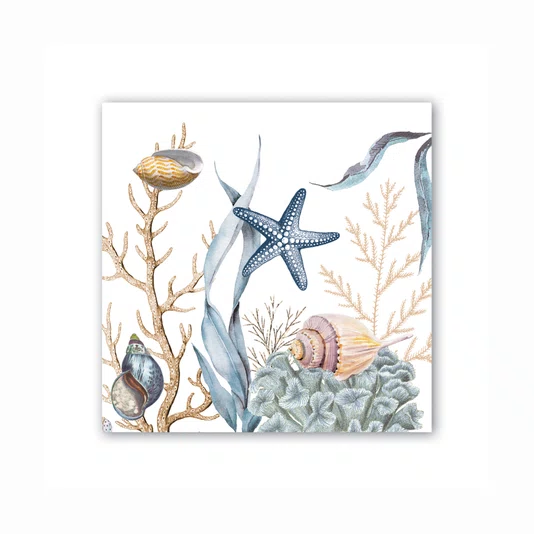 Guardanapo de Papel Lanche Ocean Tide Michel Design Works 16,5 x 16,5 cm