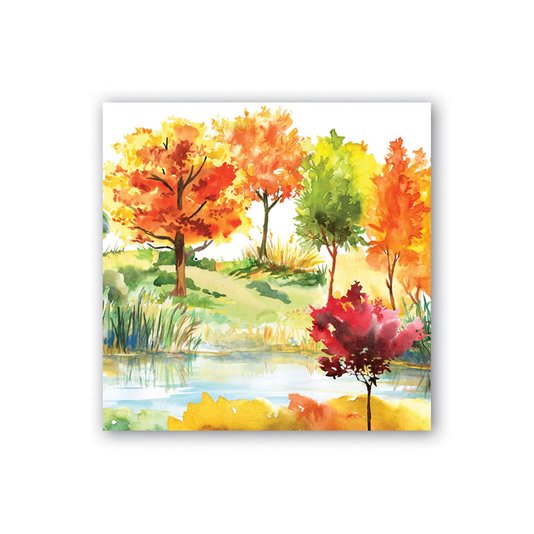 Guardanapo Lanche Orchard Breeze Michel Design 16,5 cm x 16,5 cm