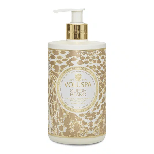Hidratante Para Mãos Suede Blanc 450ml Voluspa