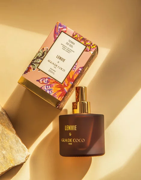 Home Spray Terra Do Sol Água De Coco Lenvie 200 ml