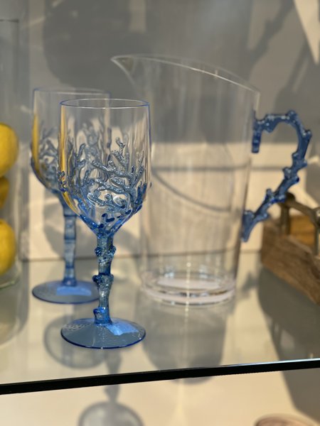 Jarra de Acrílico Bon Gourmet Coral Azul 2,4 L