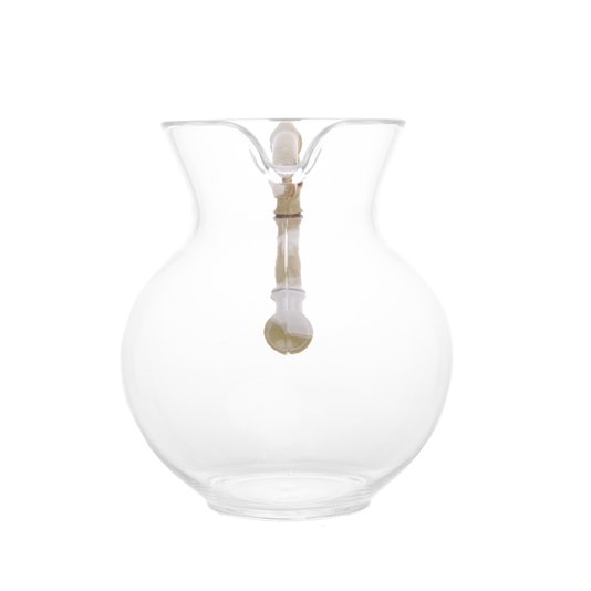 Jarra de Acrílico Bon Gourmet Alça de Bambu 3 L