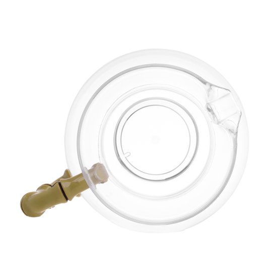 Jarra de Acrílico Bon Gourmet Alça de Bambu 3 L