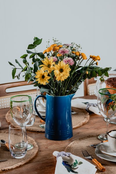 Jarra de Cerâmica Le Creuset Azul Marseille 1,5 L