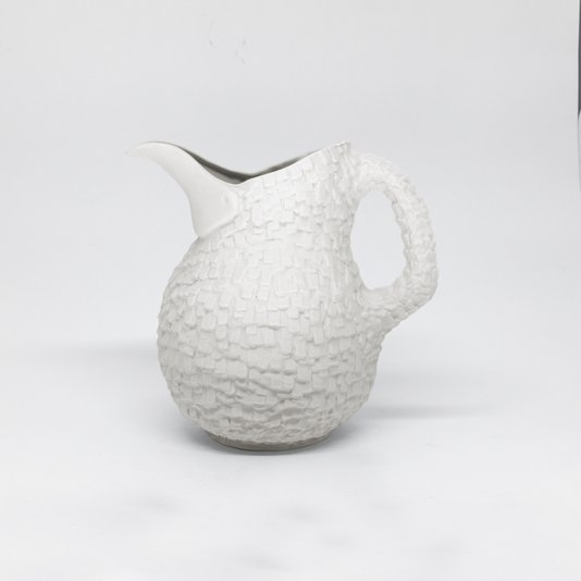 Jarra Luz e Sombra em Porcelana Nicole Toldi 25 cm