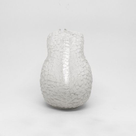 Jarra Luz e Sombra em Porcelana Nicole Toldi 25 cm