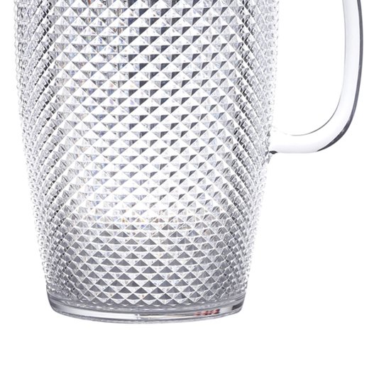 Jarra Para Água de Acrílico Bon Gourmet Transparente 3 Litros