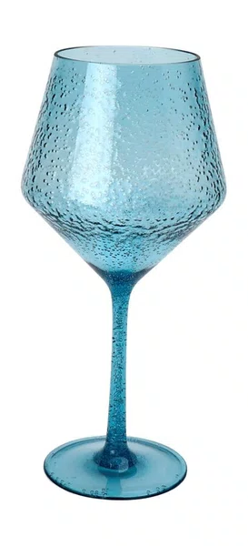 Jogo 02 Taças Acrílico com Bolhas Azul