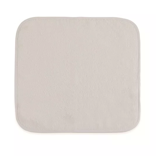 Jogo 03 Peças Fralda de Boca Bambini Bonelli Trussardi Branco 40cm x 40cm