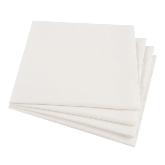 Jogo 04 Guardanapos Classic Buddemeyer Natural 45 x 45 cm